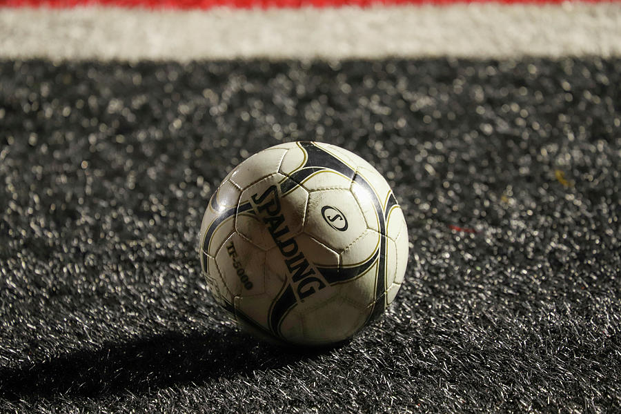 Soccer Ball Photograph by David Stasiak