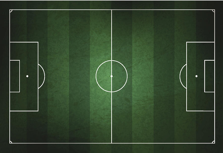 Soccer field Drawing by Traffic_analyzer