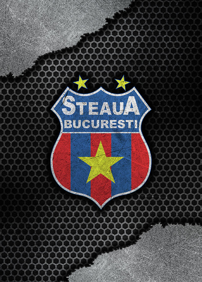 Soccer League Brick FC Steaua Bucuresti Poster by Leith Huber - Fine Art  America