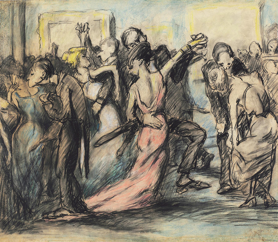 Ball Painting - Society Ball by George Bellows