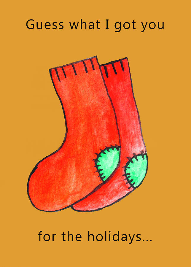 Socks Painting by Jean Haynes