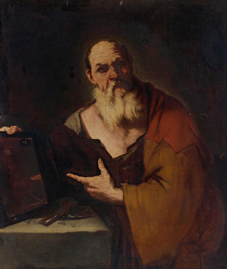 Socrates Painting by Luca Giordano Italian | Pixels