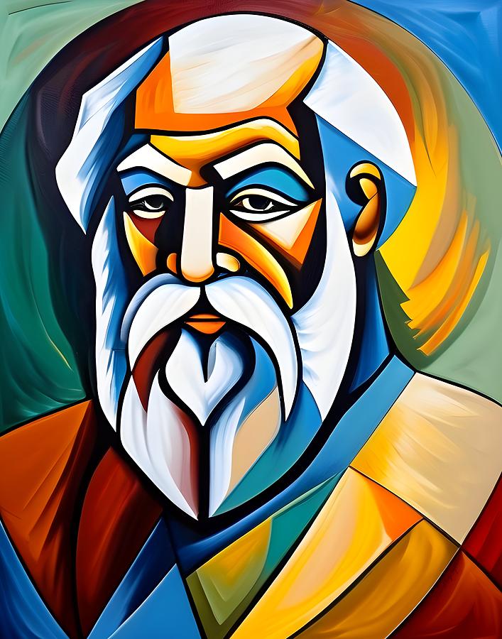 Socrates Digital Art by Michael Finnigan - Fine Art America