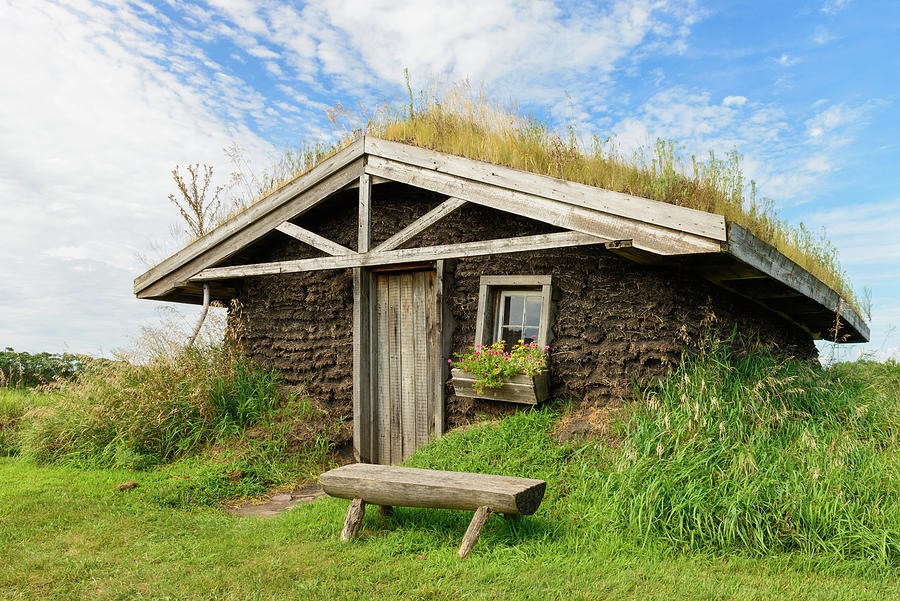 Sod House Photograph by Donald Tredinnick Sod House Photograph by Donald Tredinnick