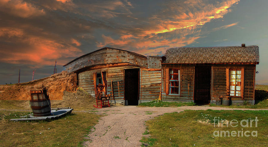 Sod House South Dakota Photograph by Thomas Marchessault