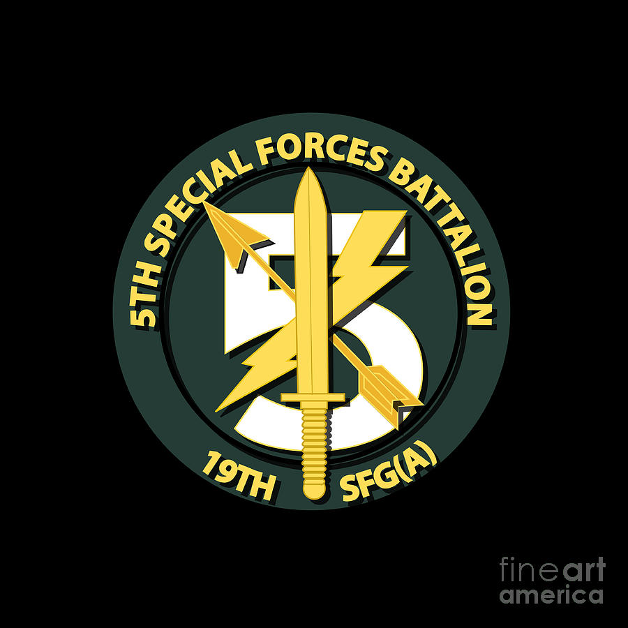 SOF - 5th Bn - 19th SFGA - 1 Digital Art By Tom Adkins - Fine Art America