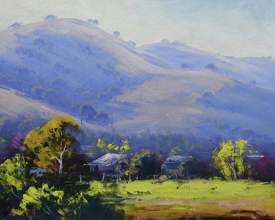 Sofala Hills Painting