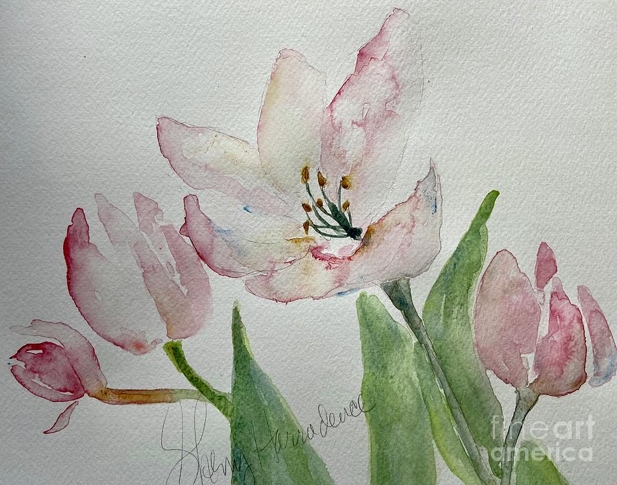 Soft And Delicate Painting by Sherry Harradence