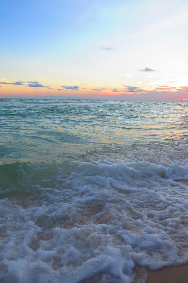 Soft bubbles of gulf Photograph by Angel Herendeen - Fine Art America