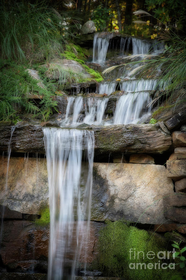 Soft Cascading Water Photograph by Amy Dundon