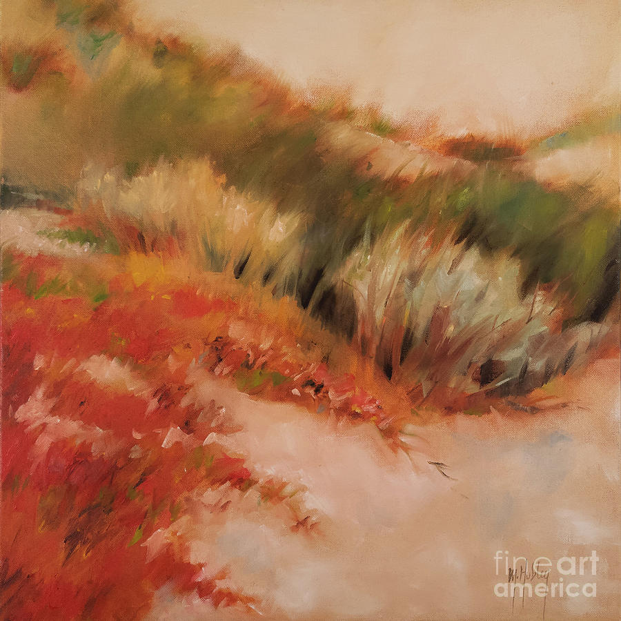 Soft Dunes 1 Painting by Mary Hubley