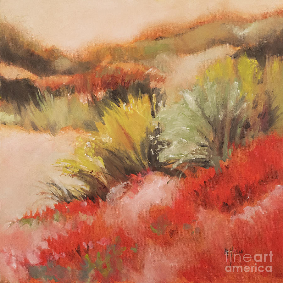 Soft Dunes 2 Painting by Mary Hubley