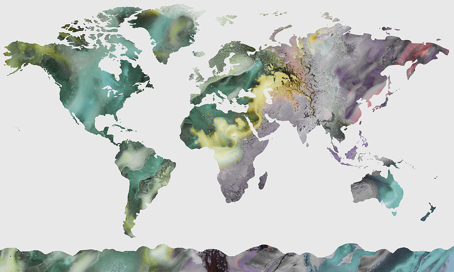 world map designs png
