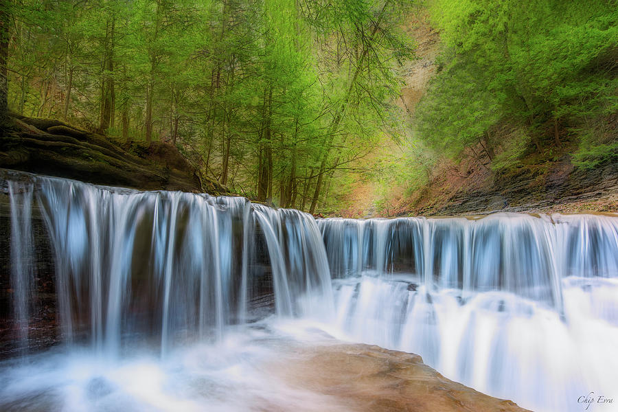 Water Falls Photograph - Soft Falls by Chip Evra
