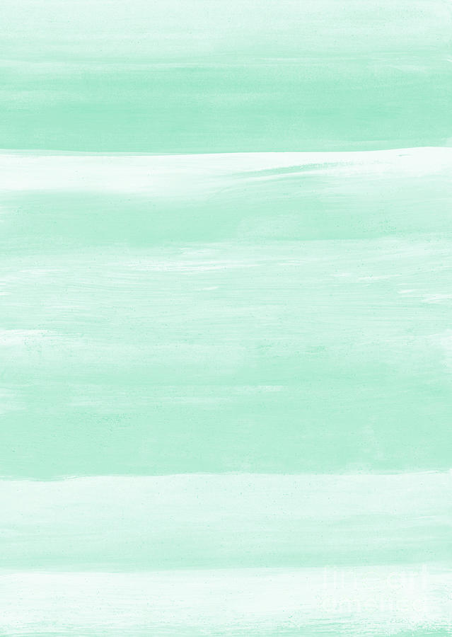 Soft Green Watercolor Abstract Minimalism #1 #minimal #painting #decor ...