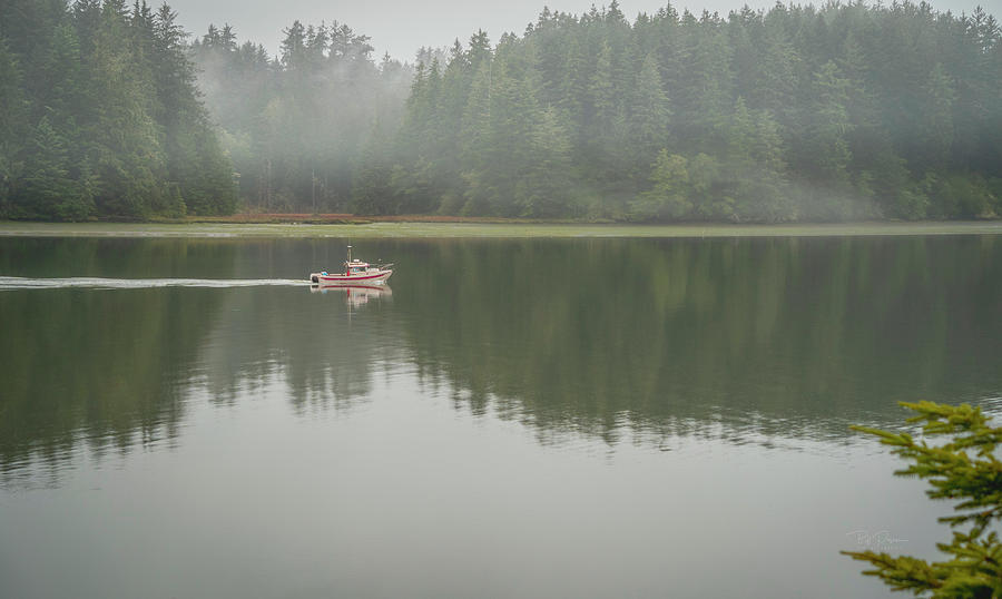 Soft Morning Cruise Photograph by Bill Posner