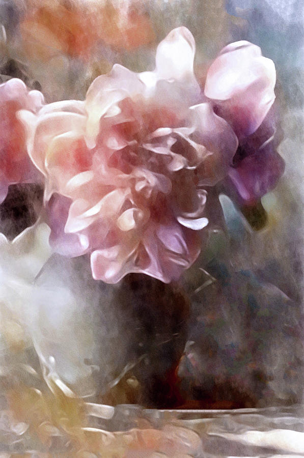 Soft Pastel Peonies Digital Art by Susan Maxwell Schmidt