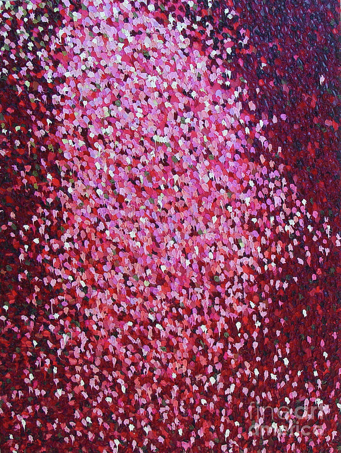 Soft Red  Painting by Dean Triolo
