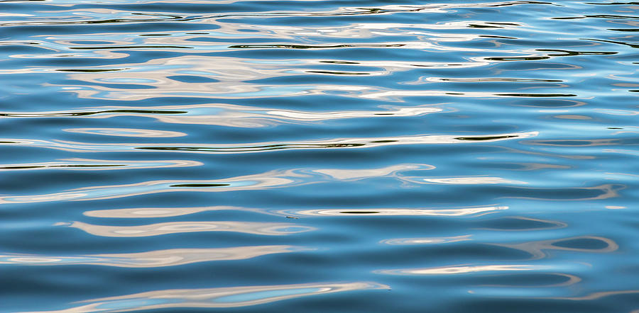 Soft Water Ripples Photograph by Elvira Peretsman