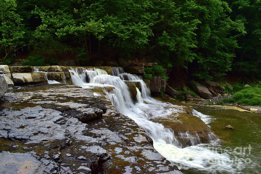 Soft Waterfall Photograph by Bailey Maier