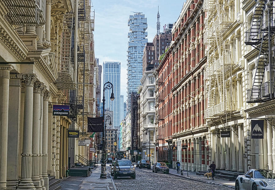 Soho Street in New York City Photograph by Barbara Elizabeth - Fine Art ...