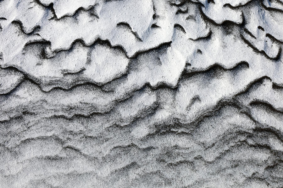 Soil and Snow Photograph by Dylan Punke