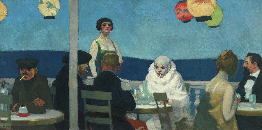 Soir Bleu, 1914 Painting by Edward Hopper