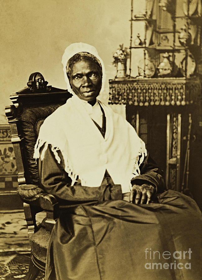 Sojourner Truth circa 1870 Digital Art by Peter Ogden