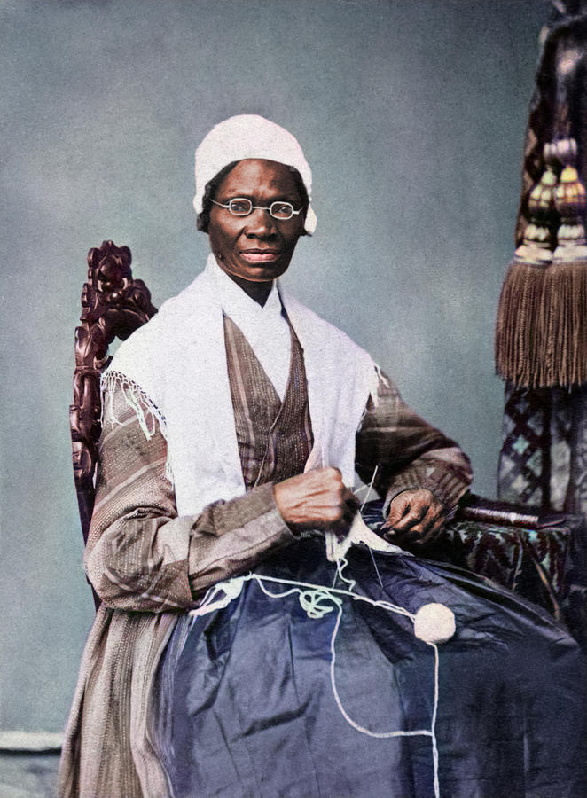 Sojourner Truth Portrait - Colorized Photograph by War Is Hell Store