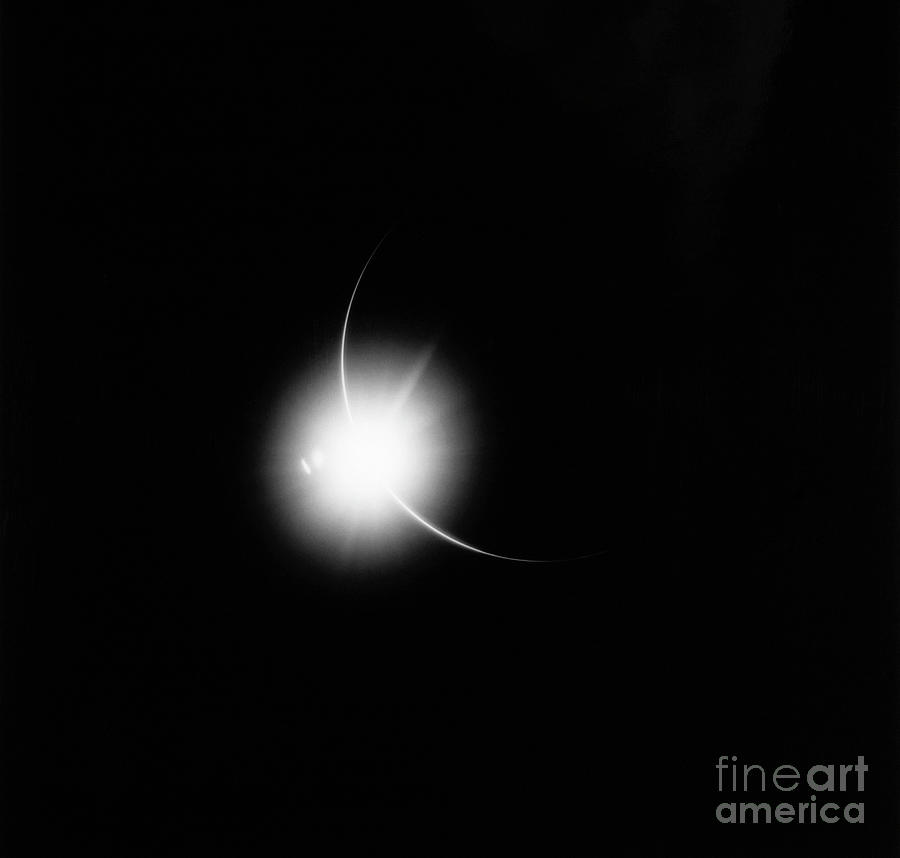 Solar Eclipse, 1969 Photograph by Granger