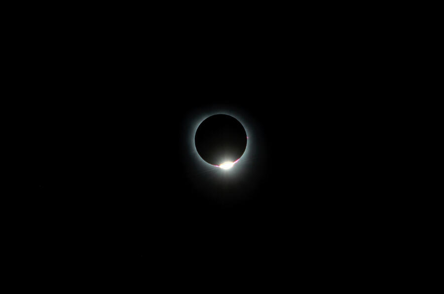 Solar Eclipse Near Totality 2024 Photograph by Shawn OBrien Solar Eclipse Near Totality 2024 Photograph by Shawn OBrien