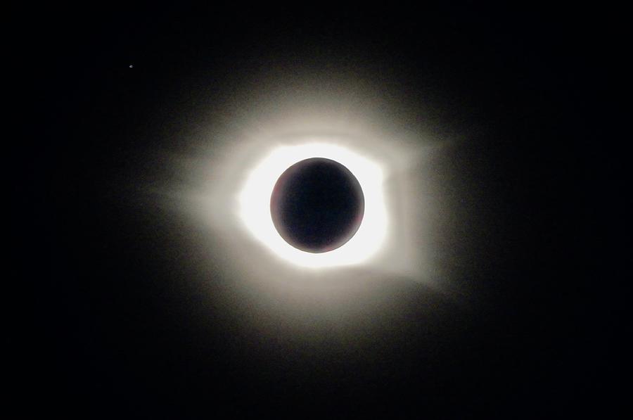 Solar Eclipse  Photograph by Tim Mattox