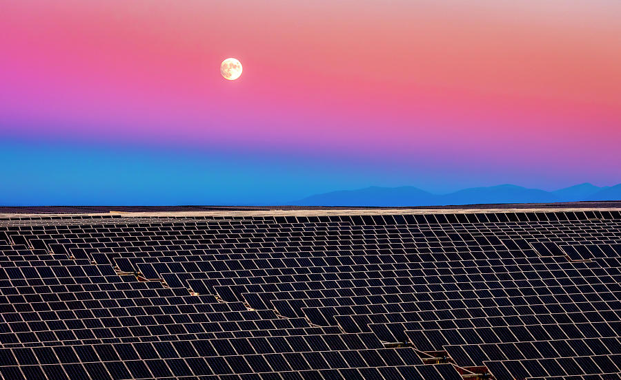 Solar Moon Photograph by Grant Sorenson