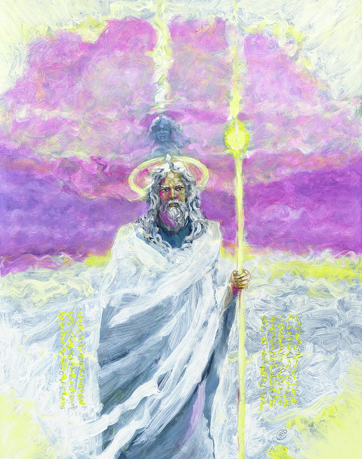 Solar Prophet Painting by Gary Nicholson