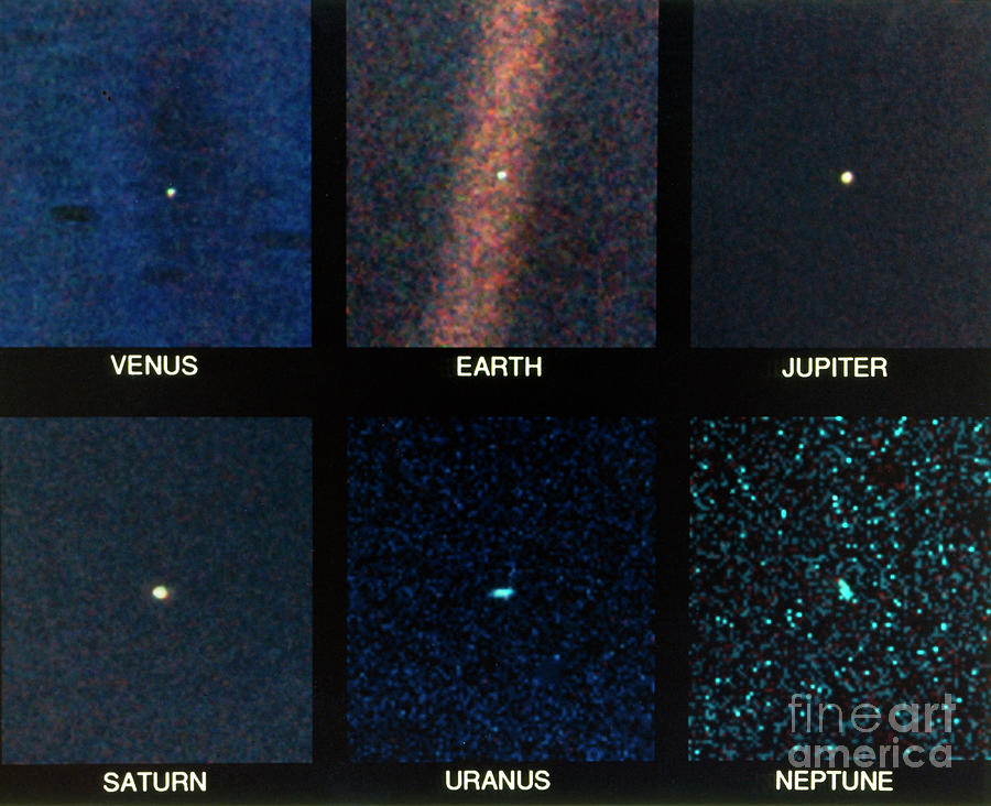 Solar System, 1990 Photograph by Granger