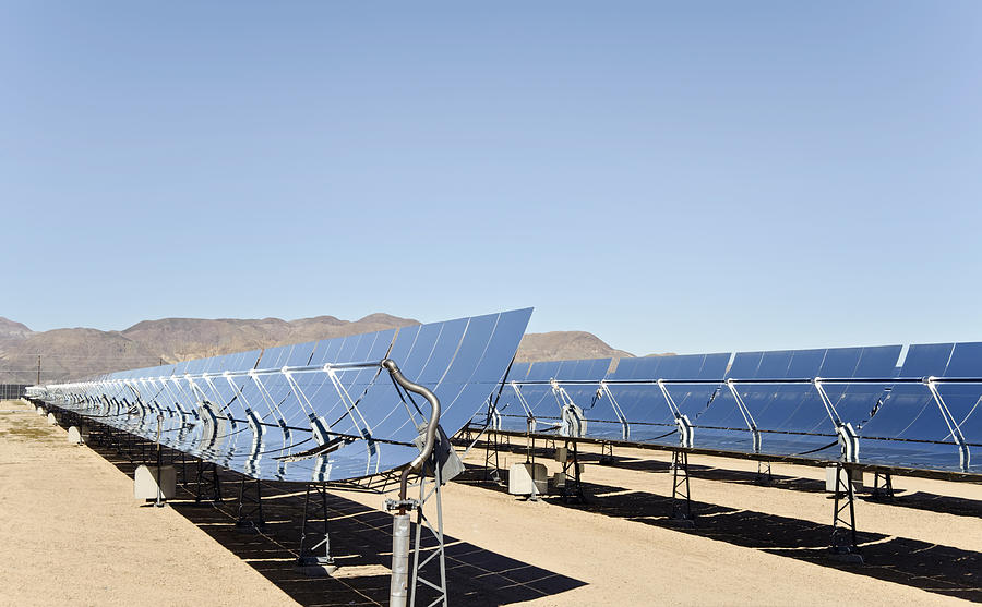 Solar Thermal Farm Photograph by Rappensuncle