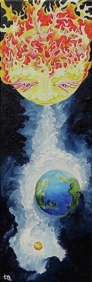 Solar Wind Painting by Teresamarie Yawn