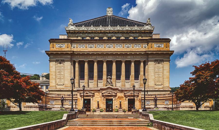 Pittsburgh Photograph - Soldiers and Sailors Memorial Hall - Pittsburgh by Mountain Dreams