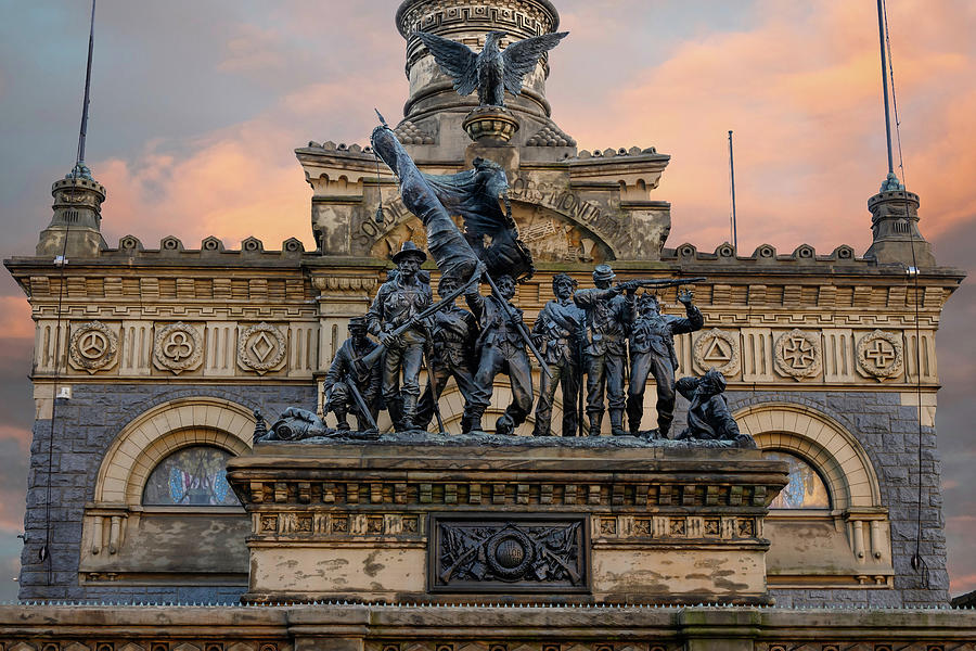 Soldiers and Sailors Monument Photograph by Paul Giglia