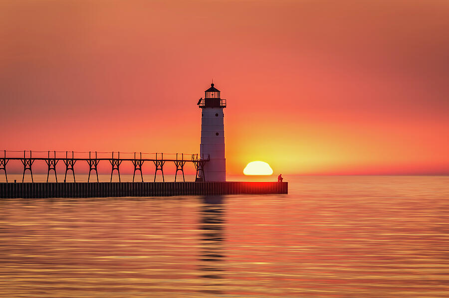 Solitary Sunset Photograph by Dennis Caskey Solitary Sunset Photograph by Dennis Caskey