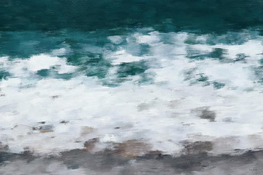 Beach Mixed Media - Solitude 2- Art by Linda Woods by Linda Woods