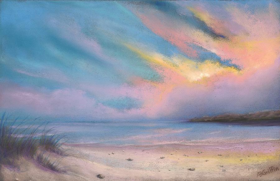 Sunset Pastel - Solitude by Allison Griffin