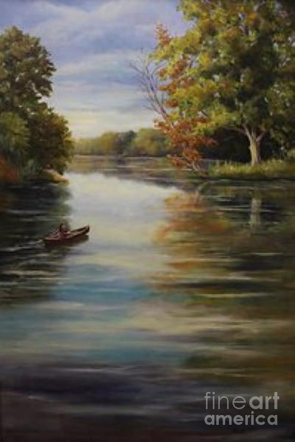 Solitude Painting by Karen Powell - Fine Art America