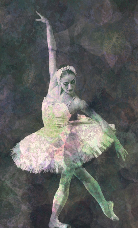 Solo Dance Mixed Media by Ally White