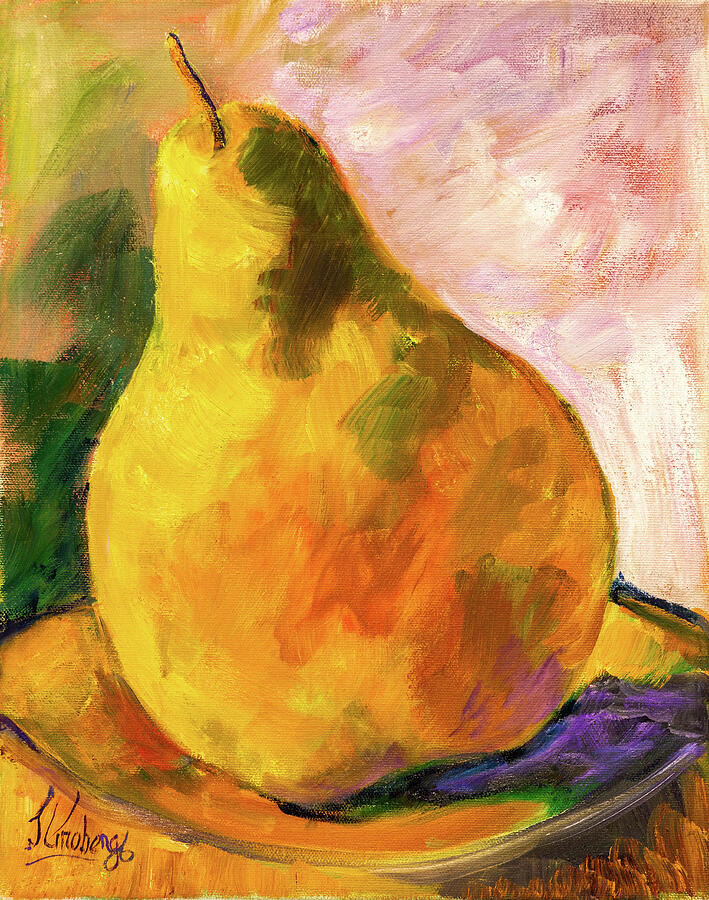 Solo Pear Painting