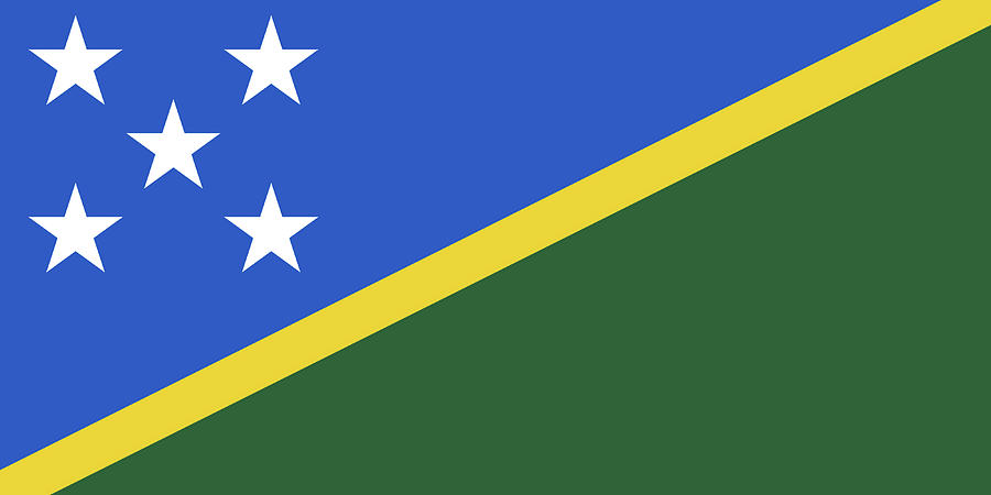 Solomon Islands Flag Photograph by Robert Banach - Fine Art America