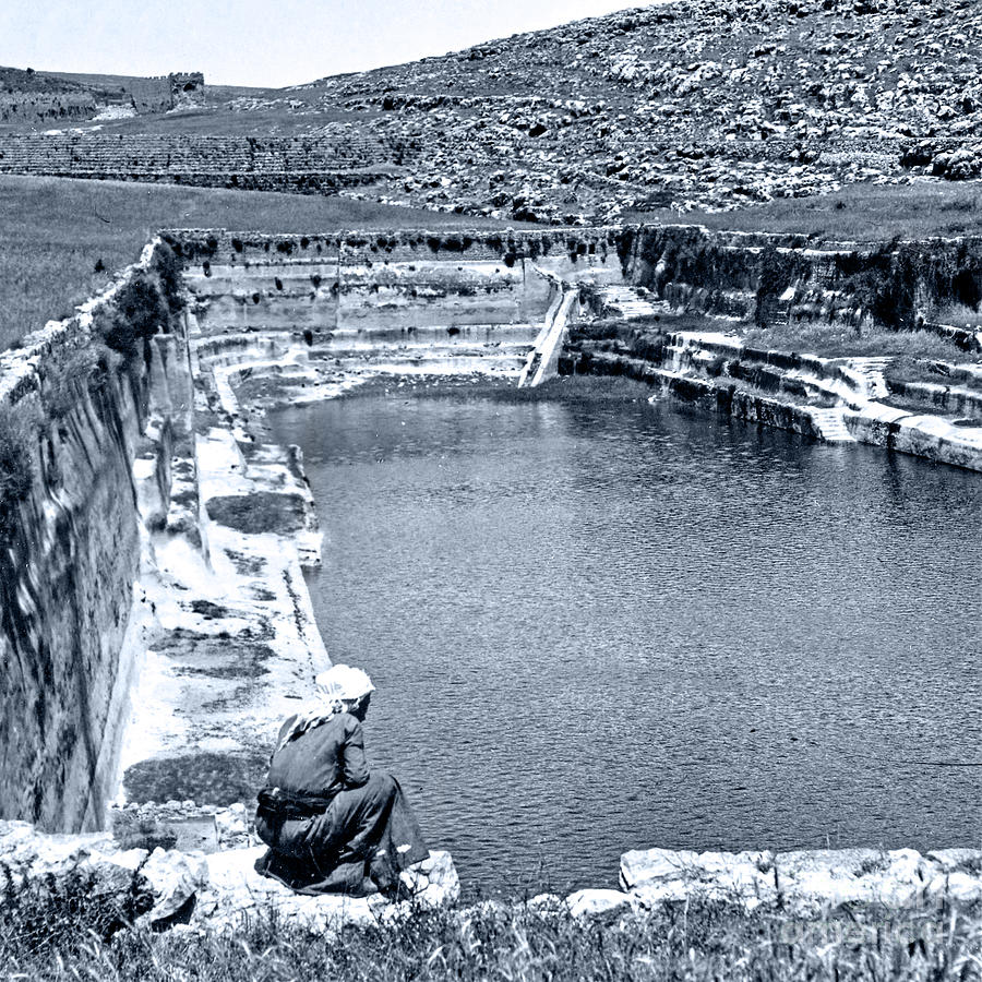 Solomon Pools in 20th Century Photograph by Munir Alawi