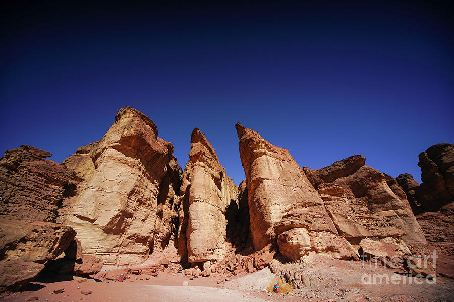 Solomon S Pillars Timna Valley Israel Z1 Photograph By Vladi Alon   Solomons Pillars Timna Valley Israel Z1 Vladi Alon 