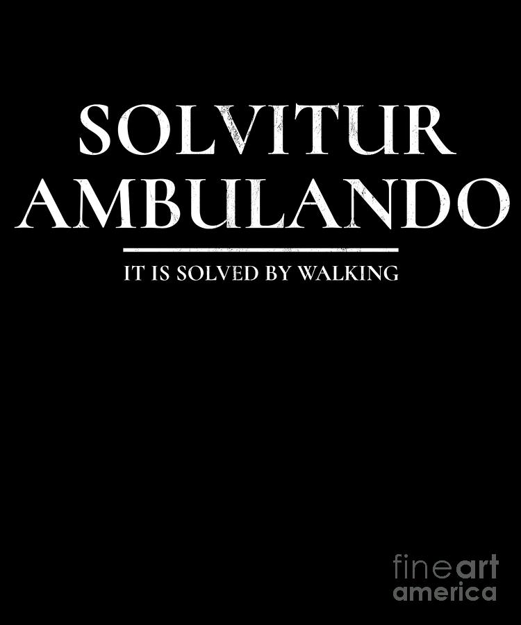 solvitur ambulando shirt