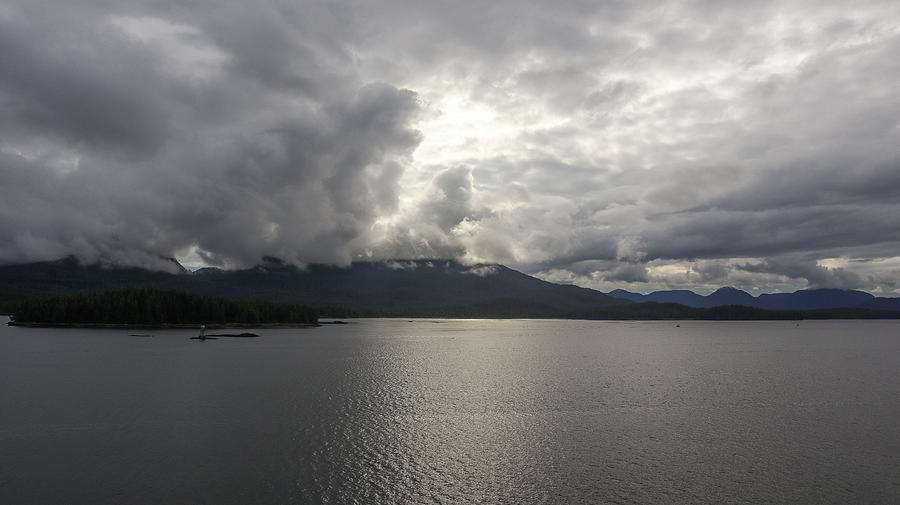 Some Alaskan Coastal Clouds Photograph by Ed Williams